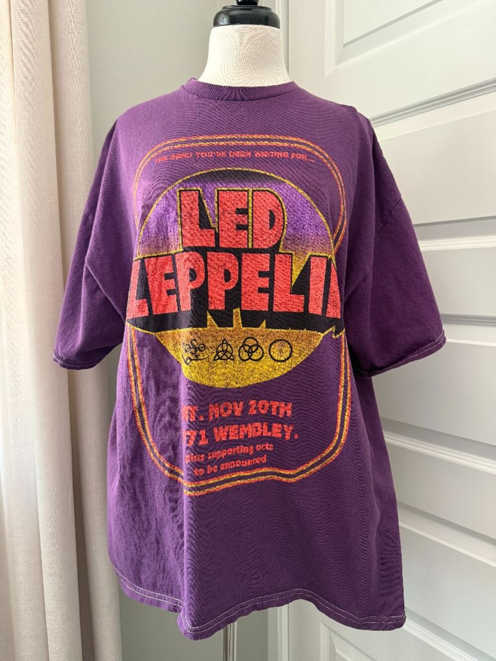 Urban Outfitters Led Zeppelin Oversized Tee : Small/Medium - Picture 2 of 6